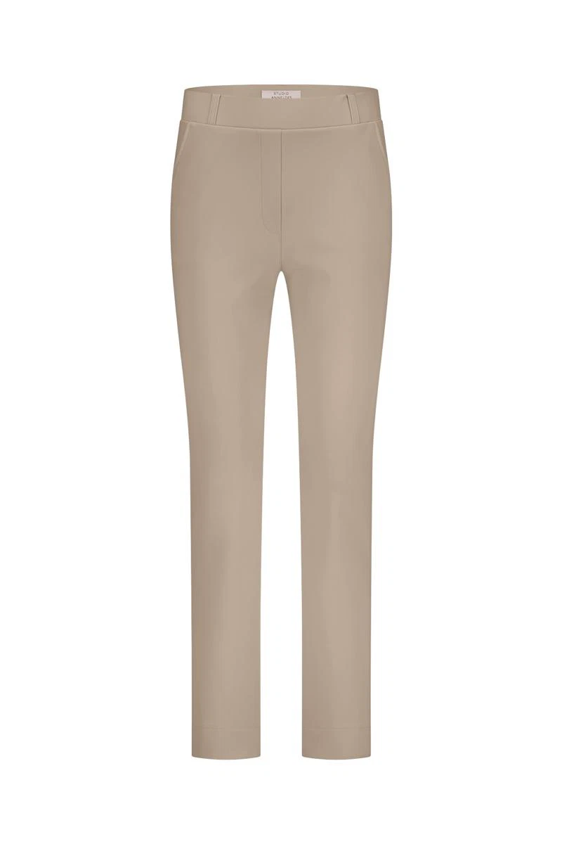 Studio Anneloes Pantalon Anne bonded trous Geel 2