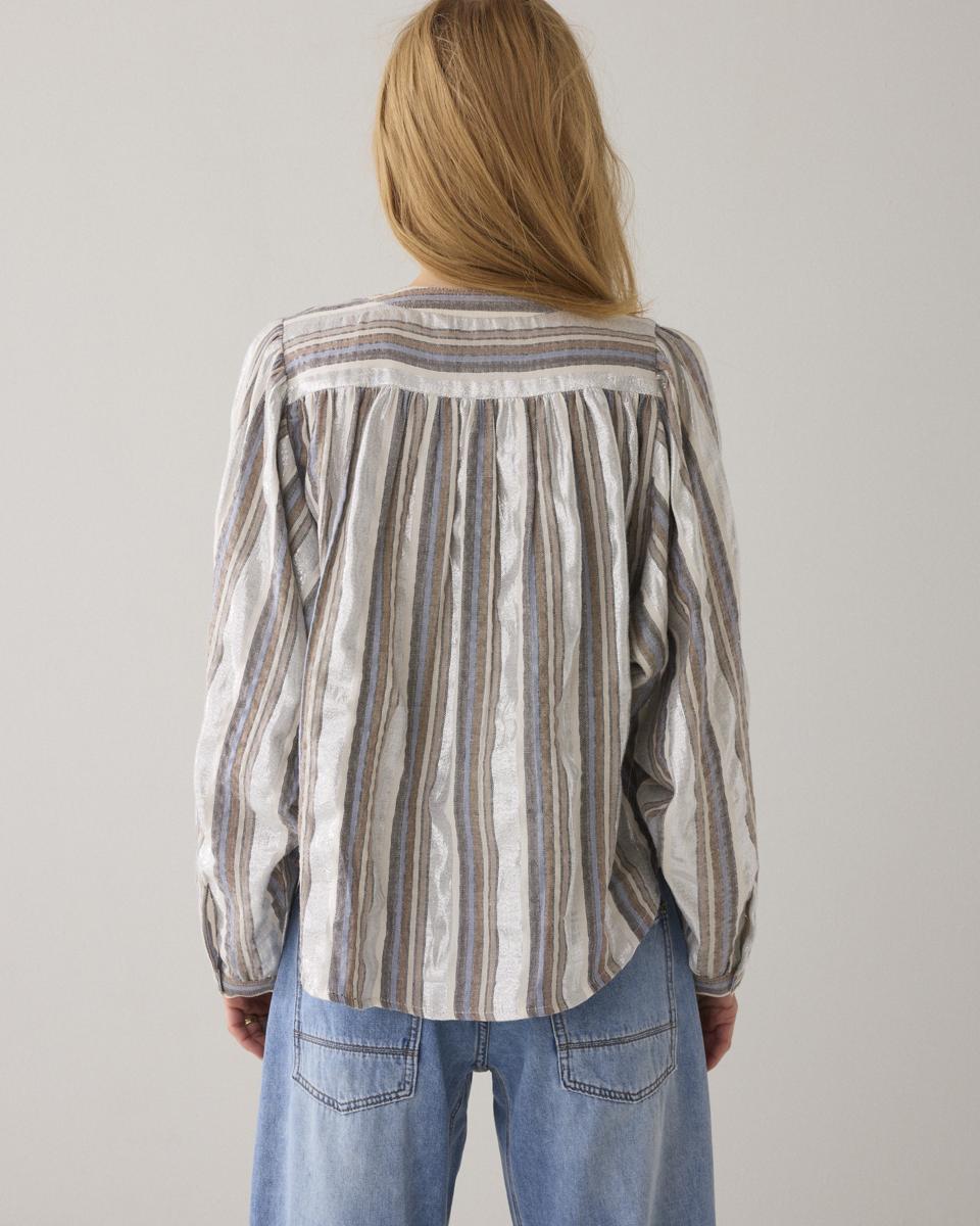 Summum Blouse 2s3416-12422 Zilver 3