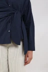 NUKUS Blouse Aneta Blauw 6