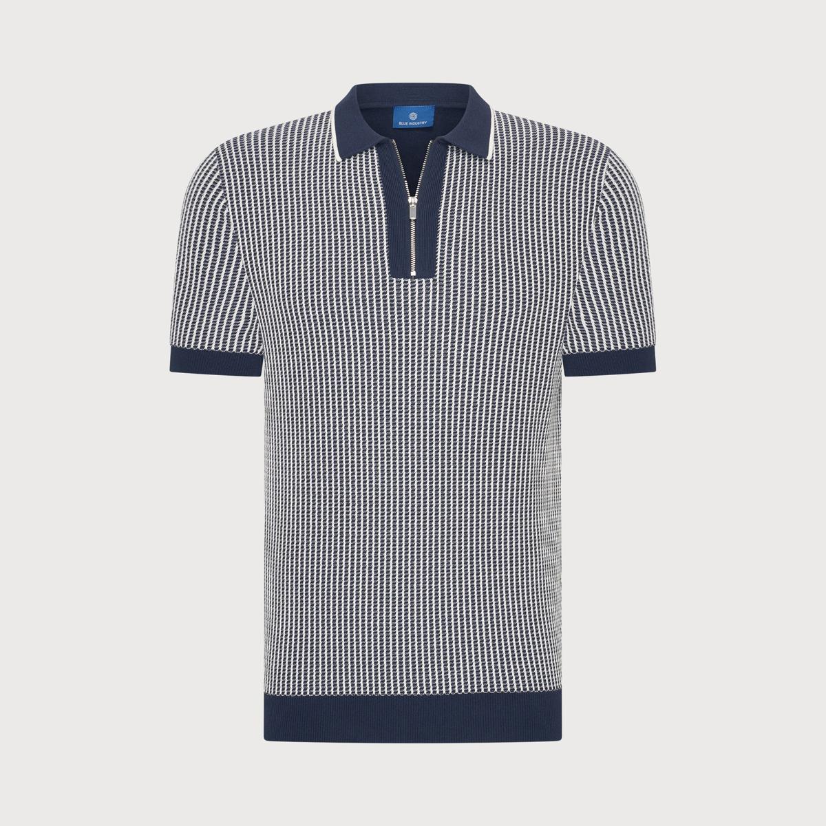 Blue Industry Polo KBIS26-M21 Blauw 1