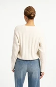 YAYA Trui 01-000631-609 Off-White 3