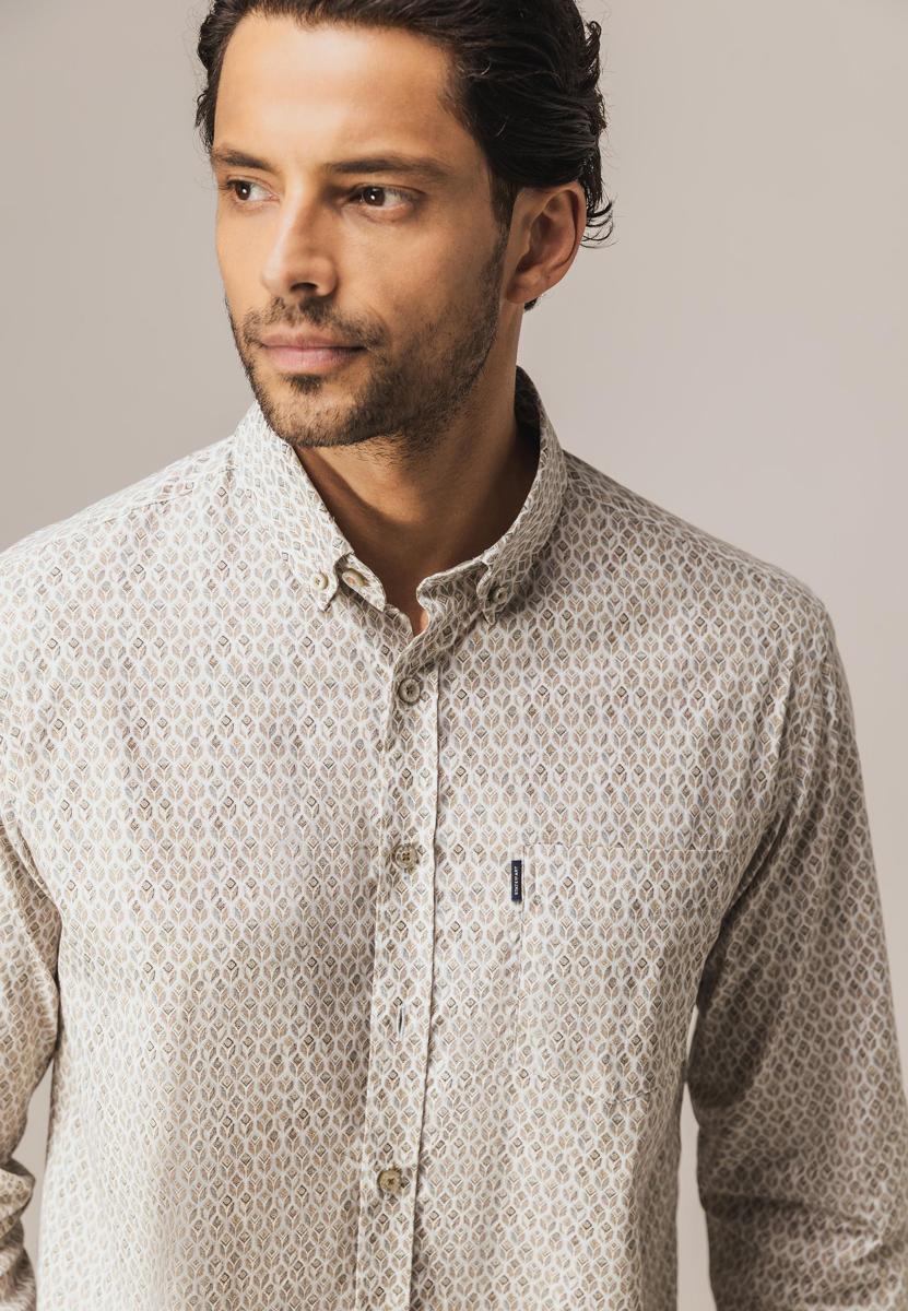 State of Art Overhemd 214-25256 Bruin 6