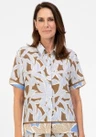 Bianca Blouse Alice Bruin 1