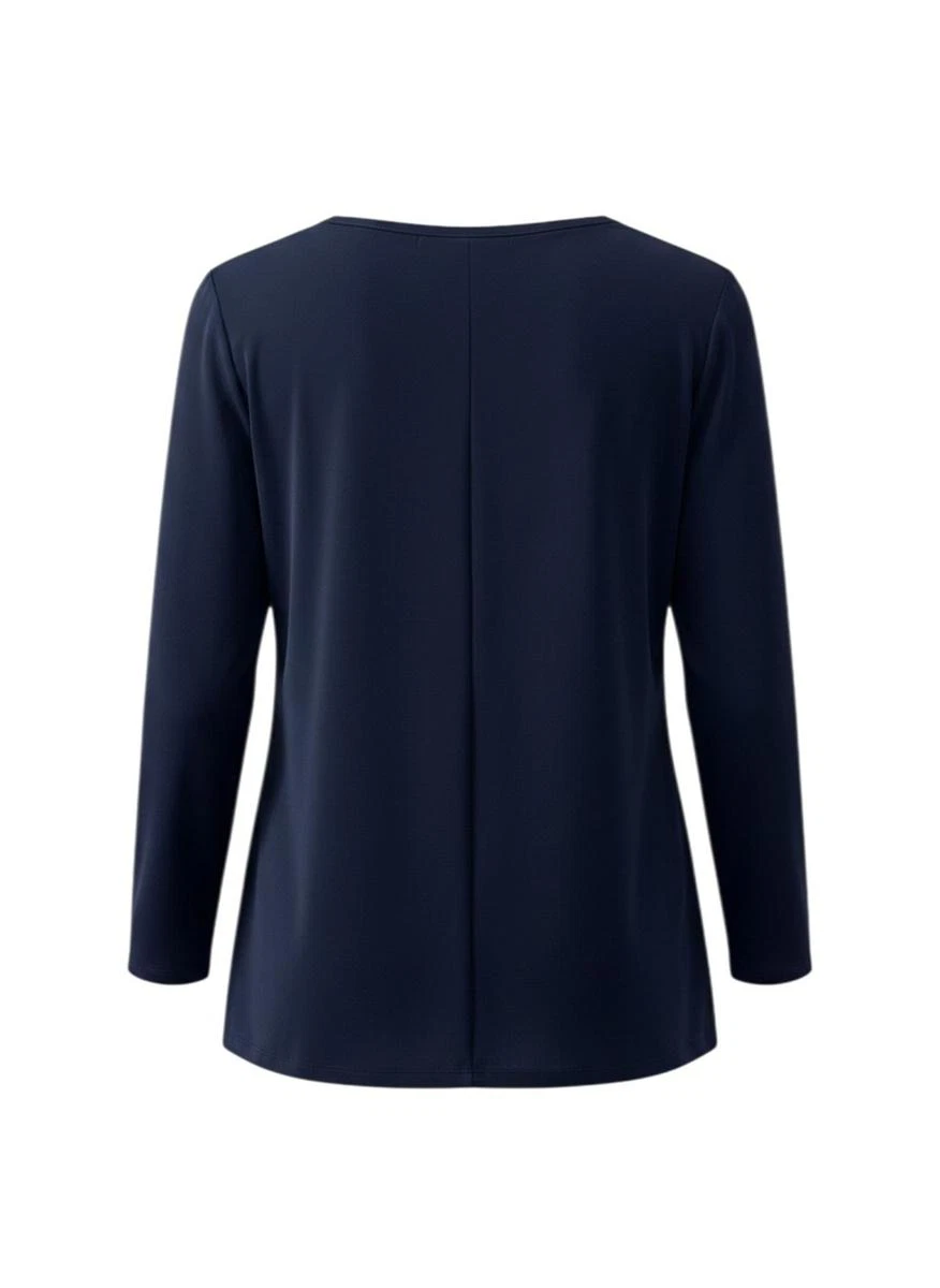 Frank Walder Blouse W62109421 Blauw 2