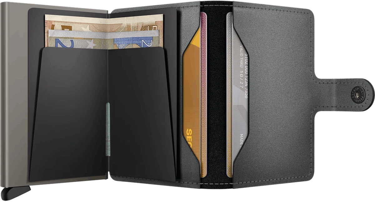Secrid Wallet MMS-Steel Grijs 2