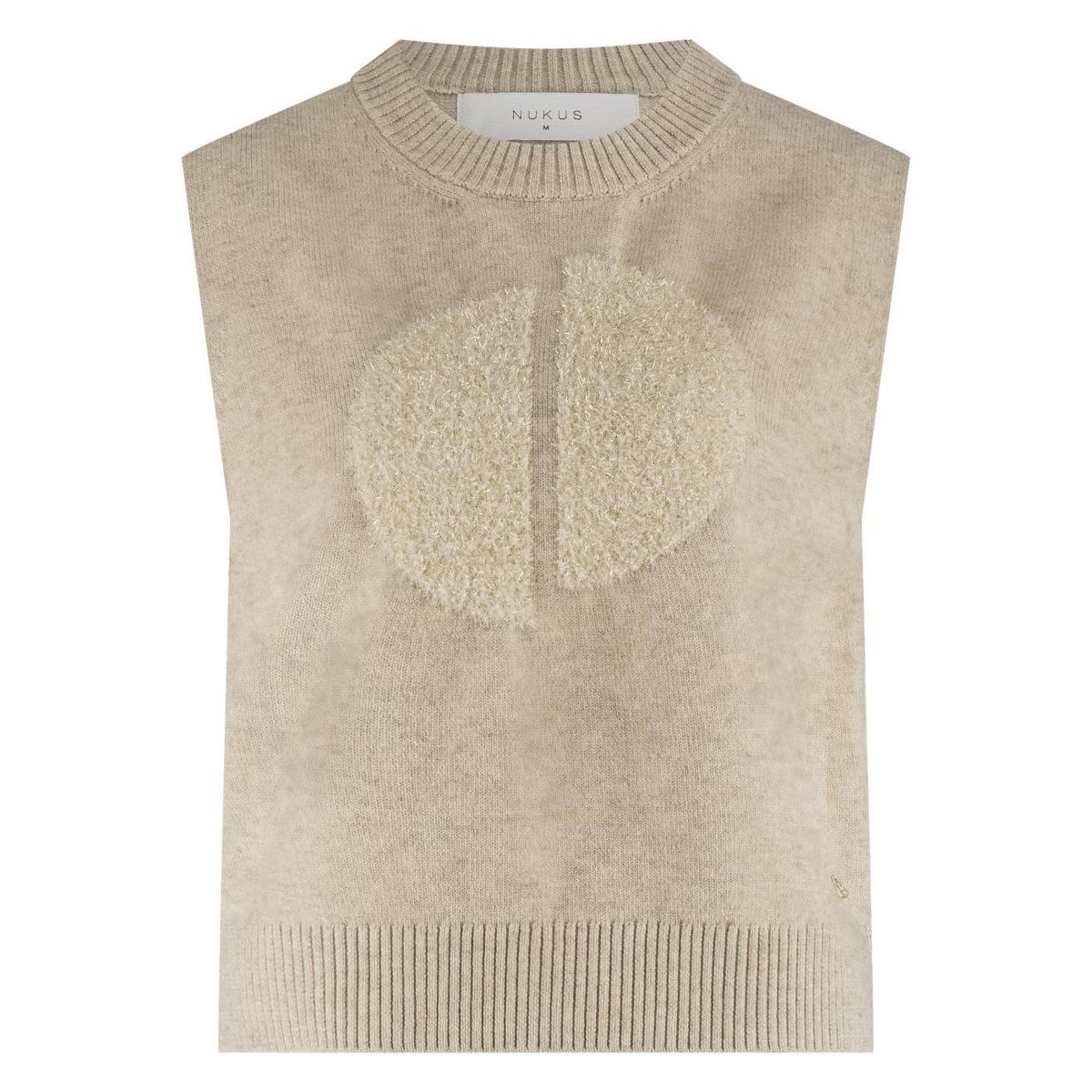 NUKUS Spencer Intarsia Beige 1