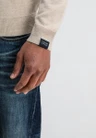 Butcher of Blue Trui Clifden Halfzip Beige 6