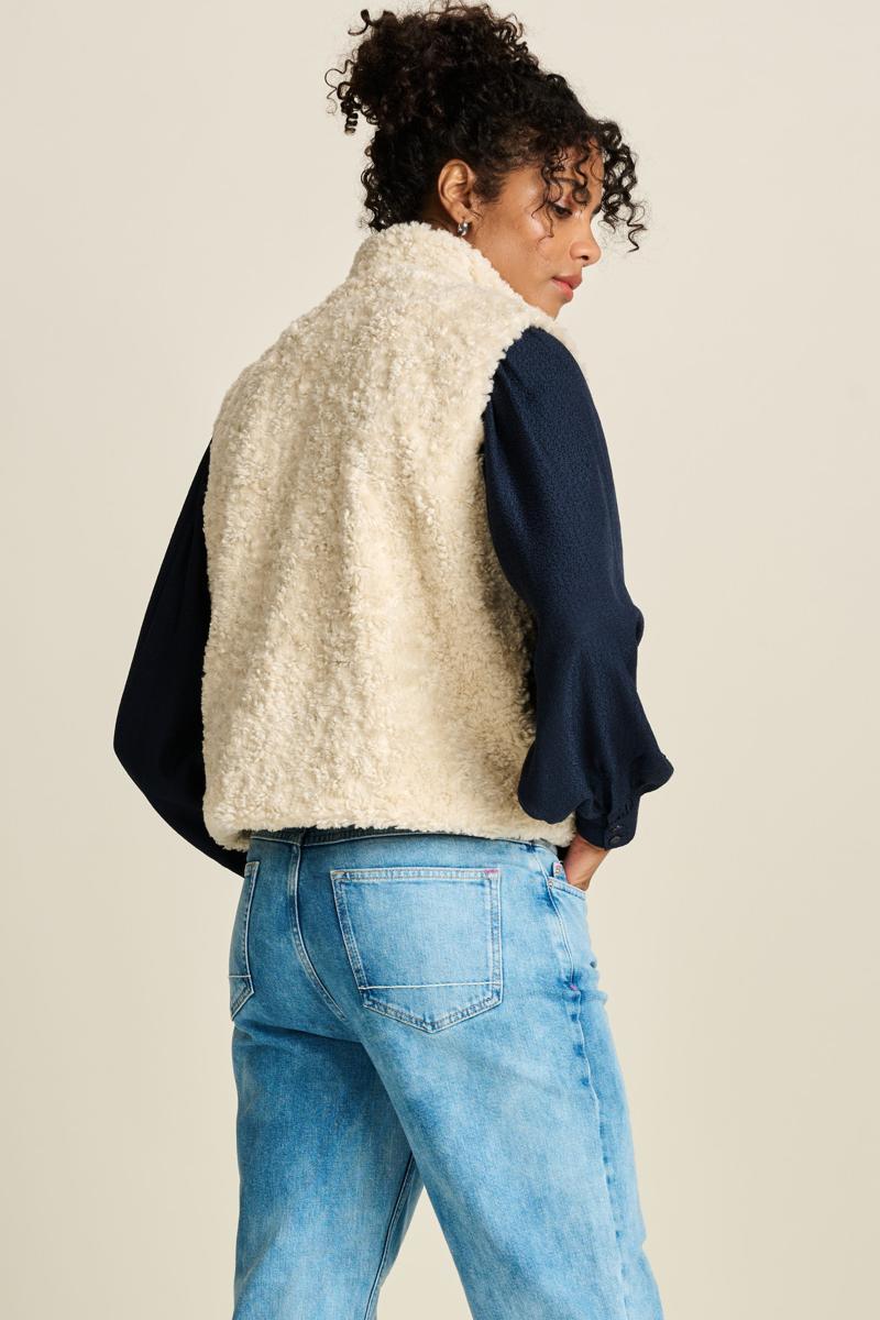 POM Amsterdam POM Amsterdam Gilet SP7341 Off-White 4