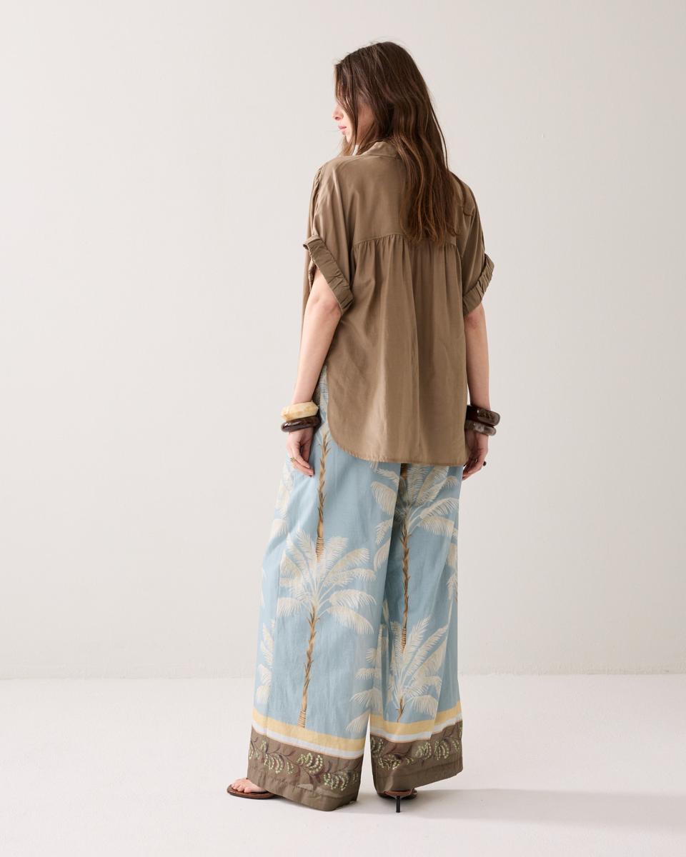 Summum Pantalon 4s2993-12457 Blauw 3