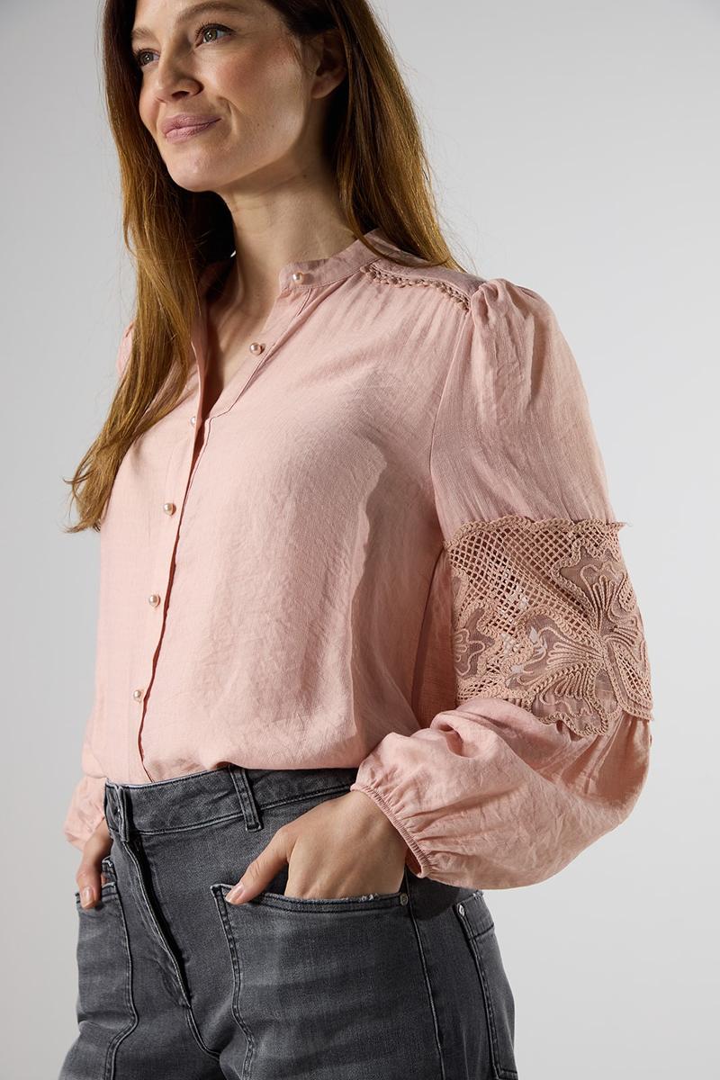 Label DOT Blouse 2621024 Roze 6