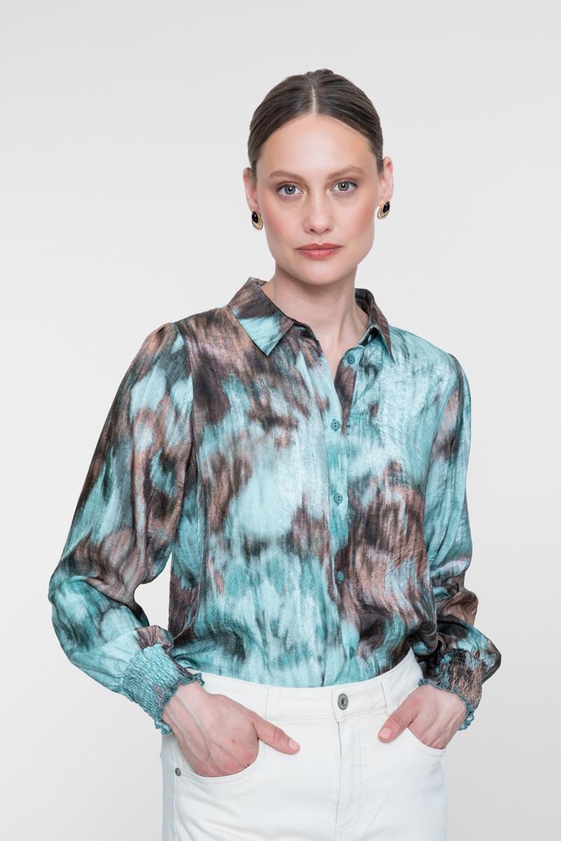 Geisha Blouse 63658-20 Blauw 1