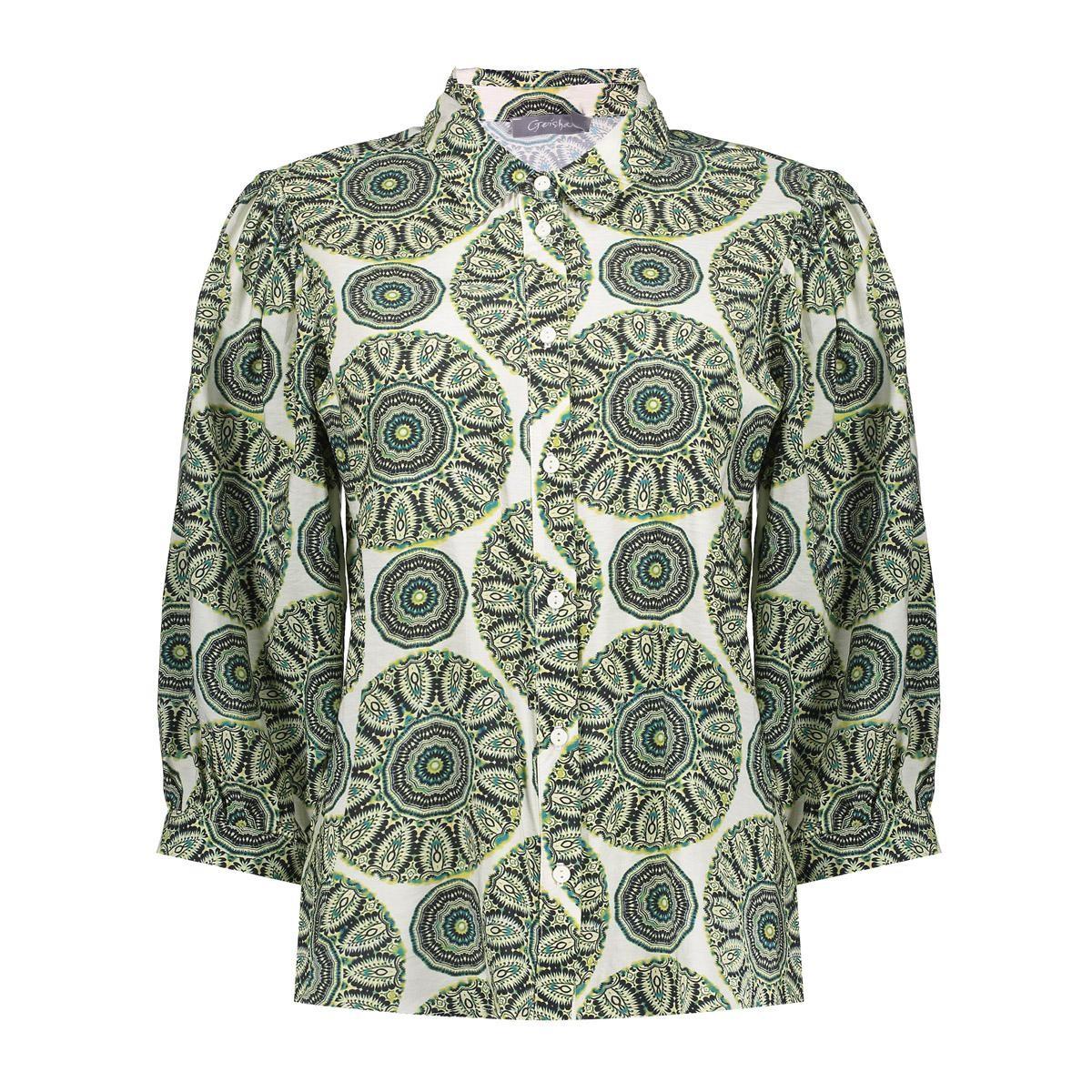 Geisha Blouse 63253-20 Groen 2