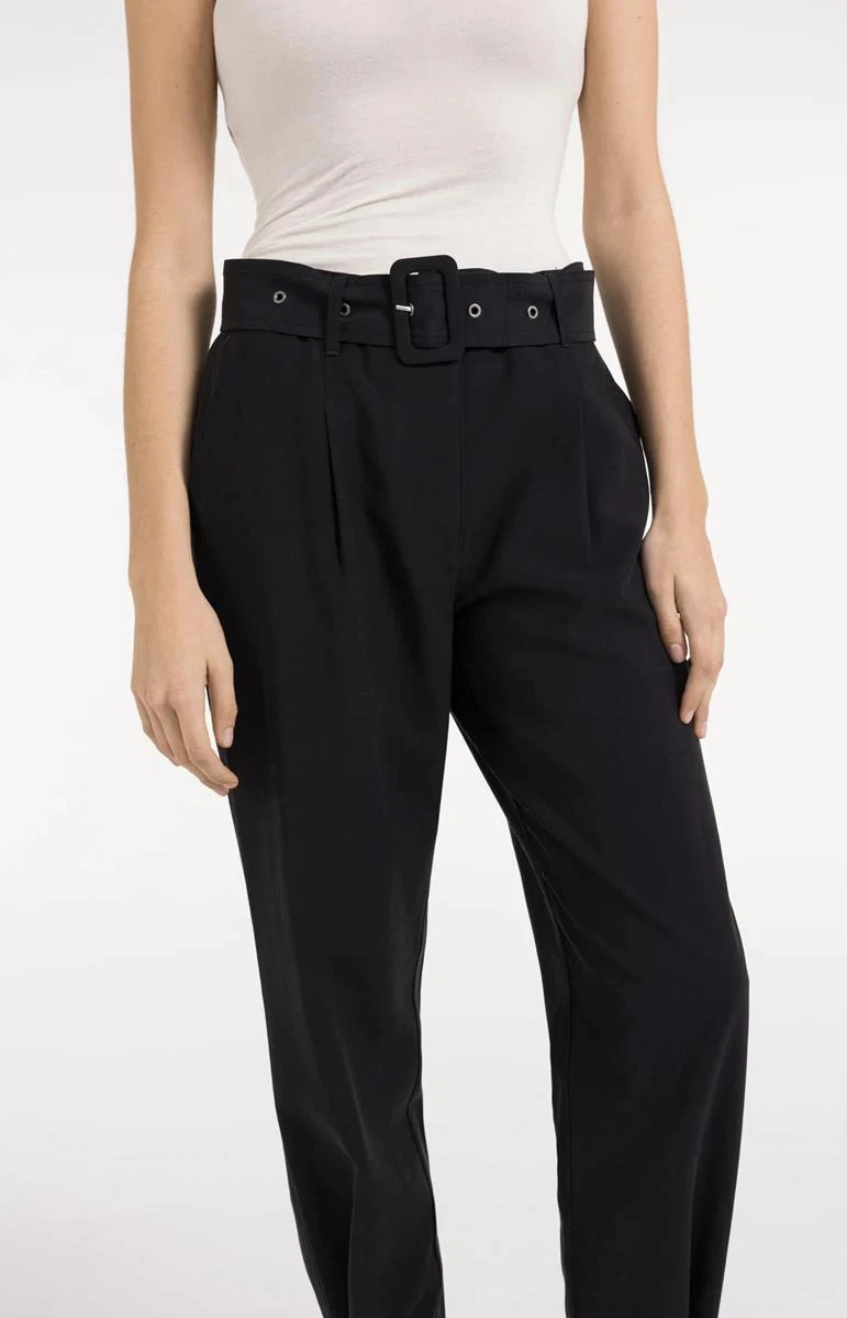 YAYA Pantalon 01-301259-605 Zwart 6
