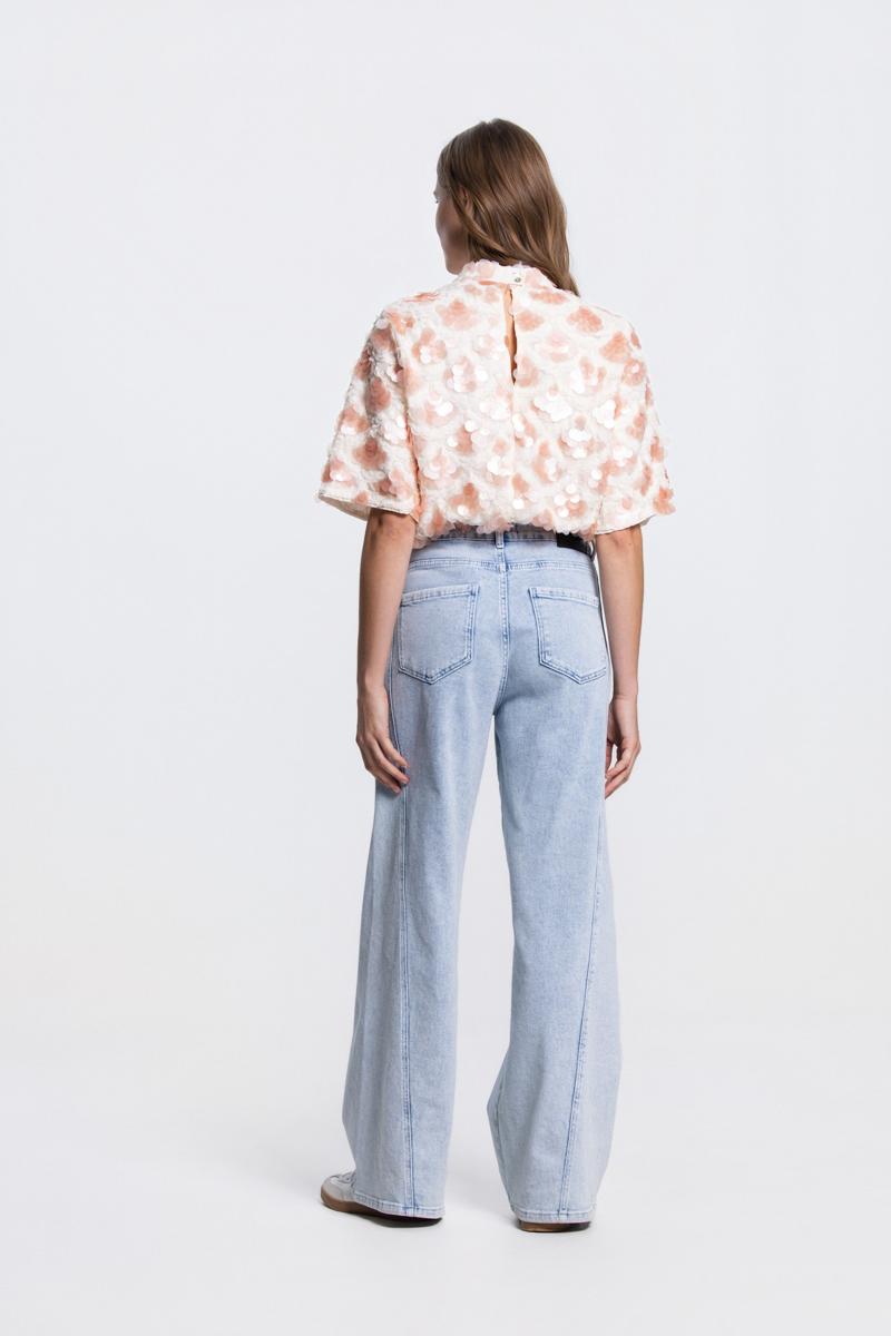 Jansen Amsterdam Blouse RIAN SS26.4 Oranje 6