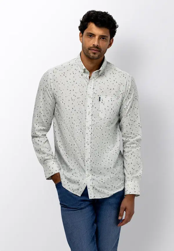 State of Art Overhemd 214-16328 Groen 1