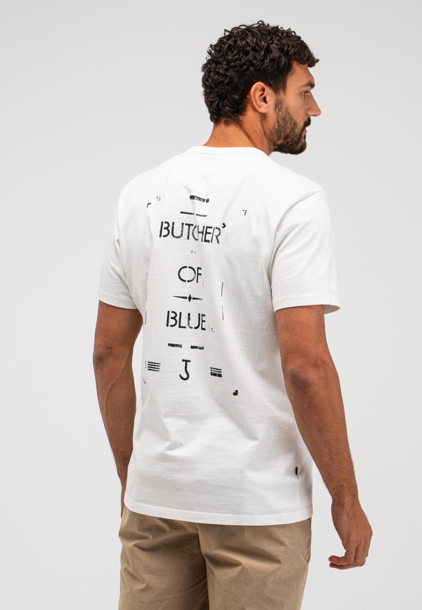 Butcher of Blue T-Shirt Stencil  Wit 5