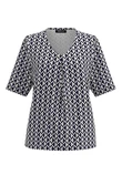 Frank Walder Blouse NOS716430 Blauw 1