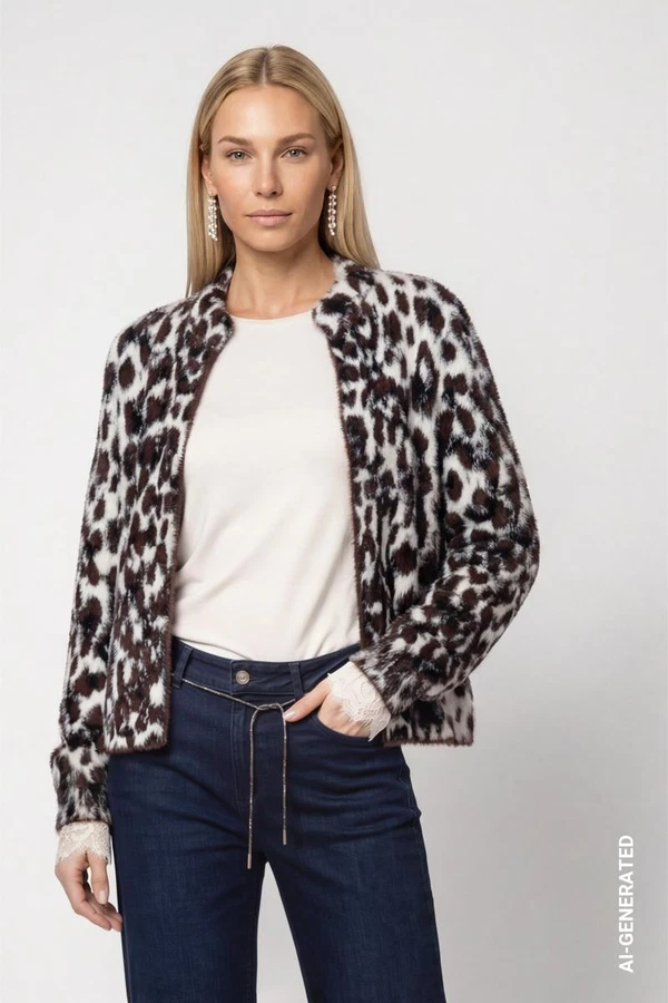 Monari Vest 810567 Bruin 1