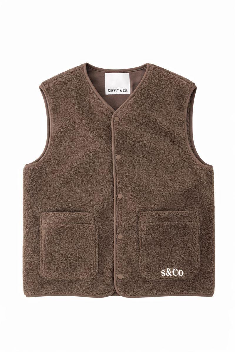 Supply & Co Bodywarmer SCO26316FL69 Bruin 1