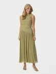 Neo Noir Jurk Cludine Groen 1