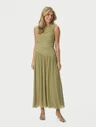 Neo Noir Jurk Cludine Groen 1