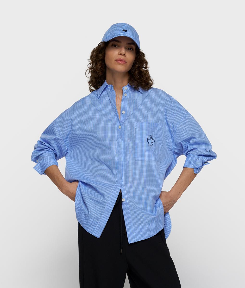 10DAYS Blouse 20-415-6203 Blauw 1