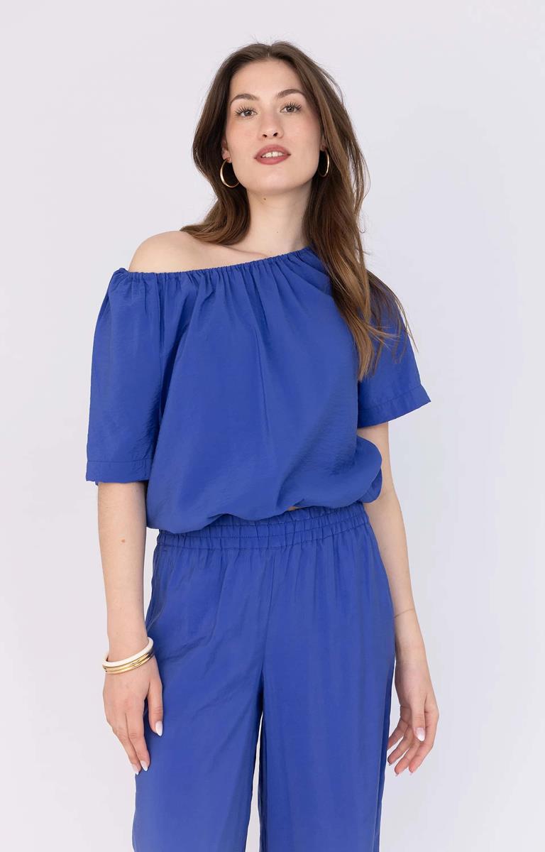 Anna Blouse 48A05-03778 Blauw 1