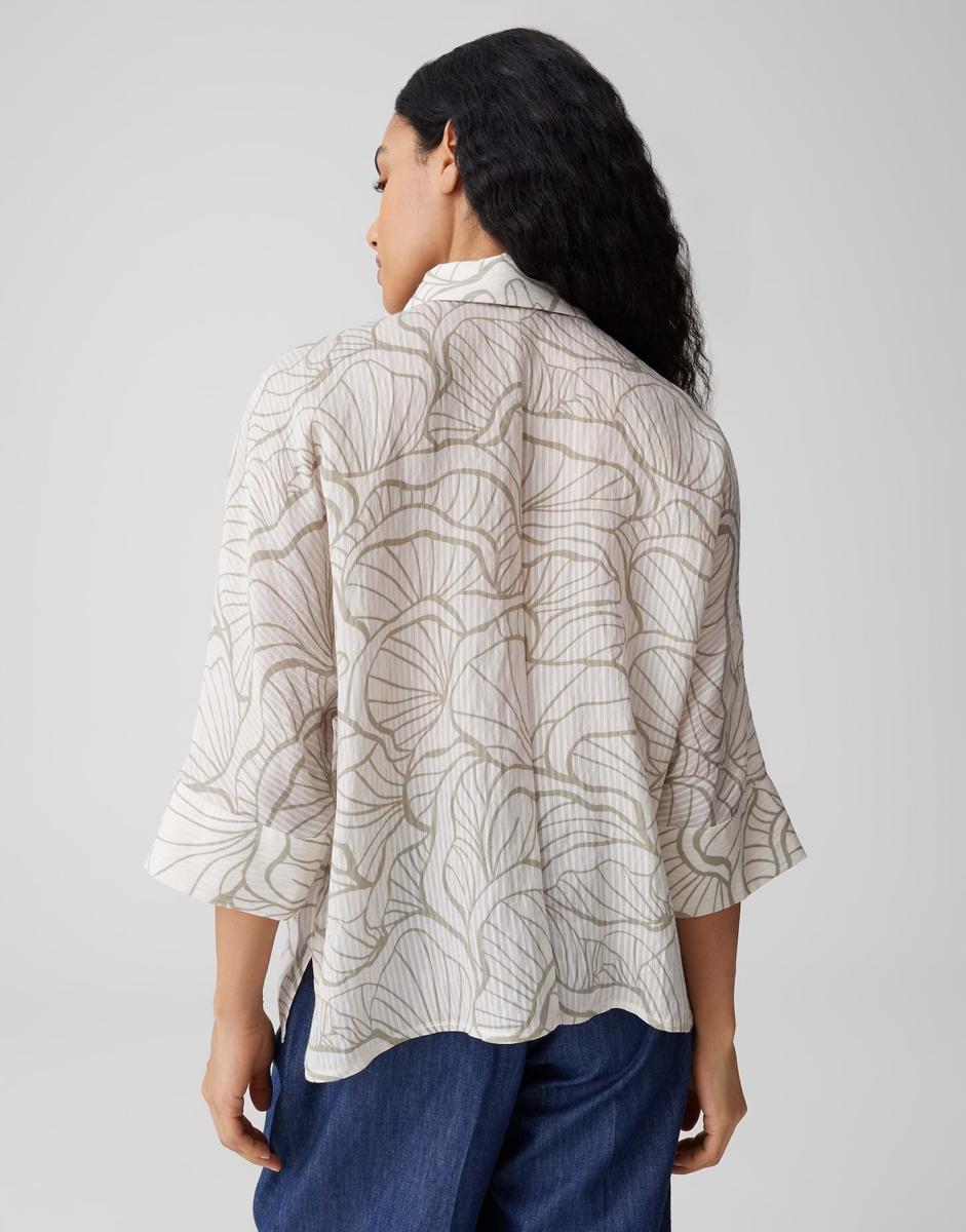 OPUS Blouse Fashell Groen 3