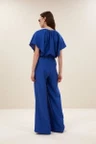 By-Bar Pantalon Celin Gloss Blauw 3