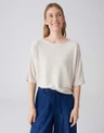 OPUS T-Shirt Serifos Beige 1