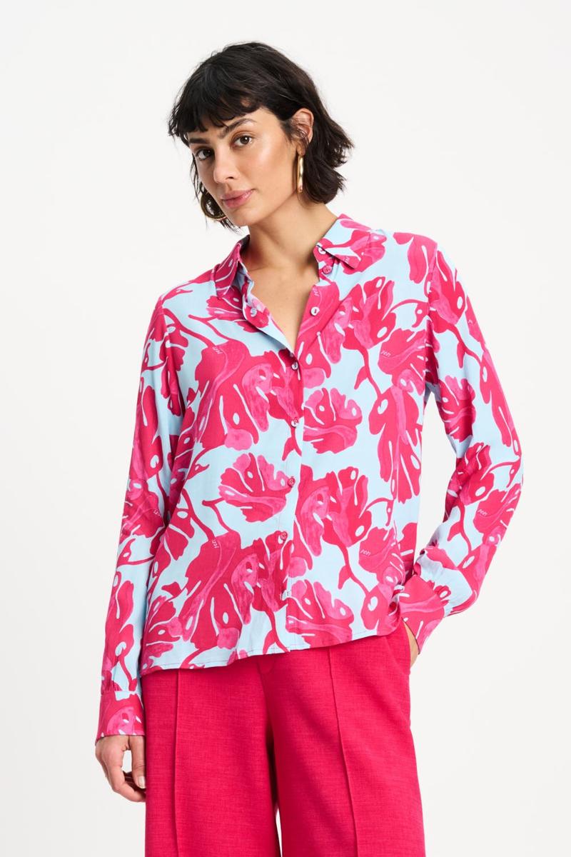 POM Amsterdam Blouse SP9497 Roze 1