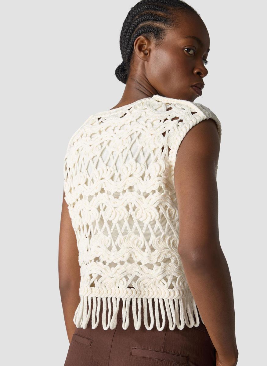 LeComte Gilet 56-624570 Off-White 3