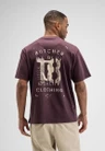 Butcher of Blue T-Shirt Mercer Layer Paars 3