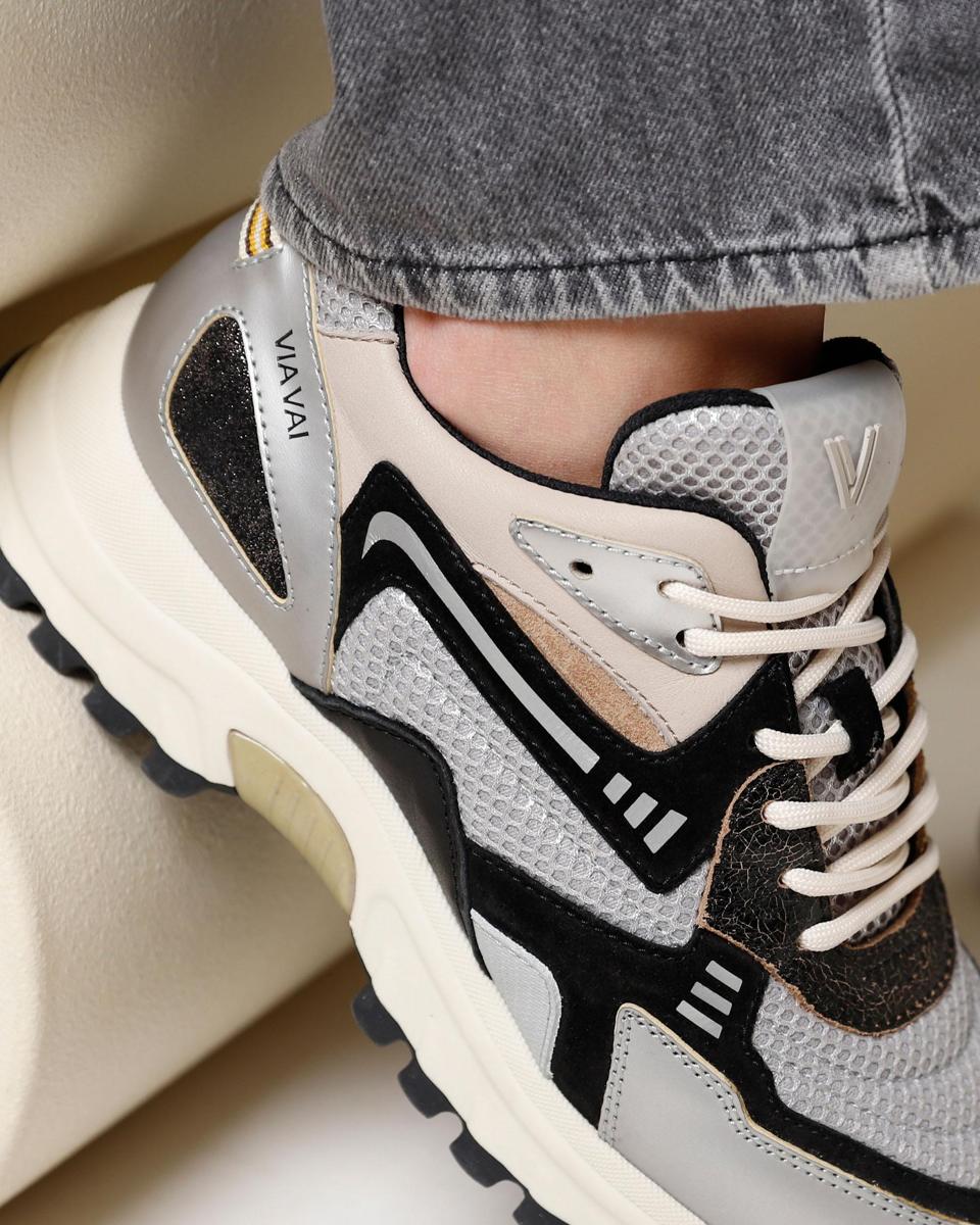 Via Vai Sneakers 62222 Zilver 6