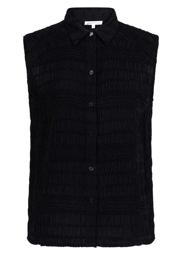Tramontana Blouse C36-20-301 Zwart 1