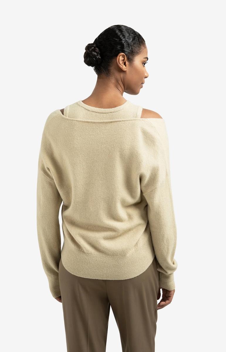 YAYA Trui 01-000381-509 Groen 4