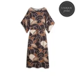 Summum Jurk 5s1642-12387 Bruin 2