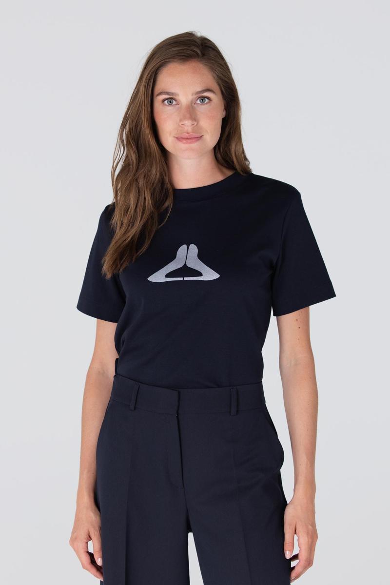 Jansen Amsterdam T-Shirt Lola Blauw 1