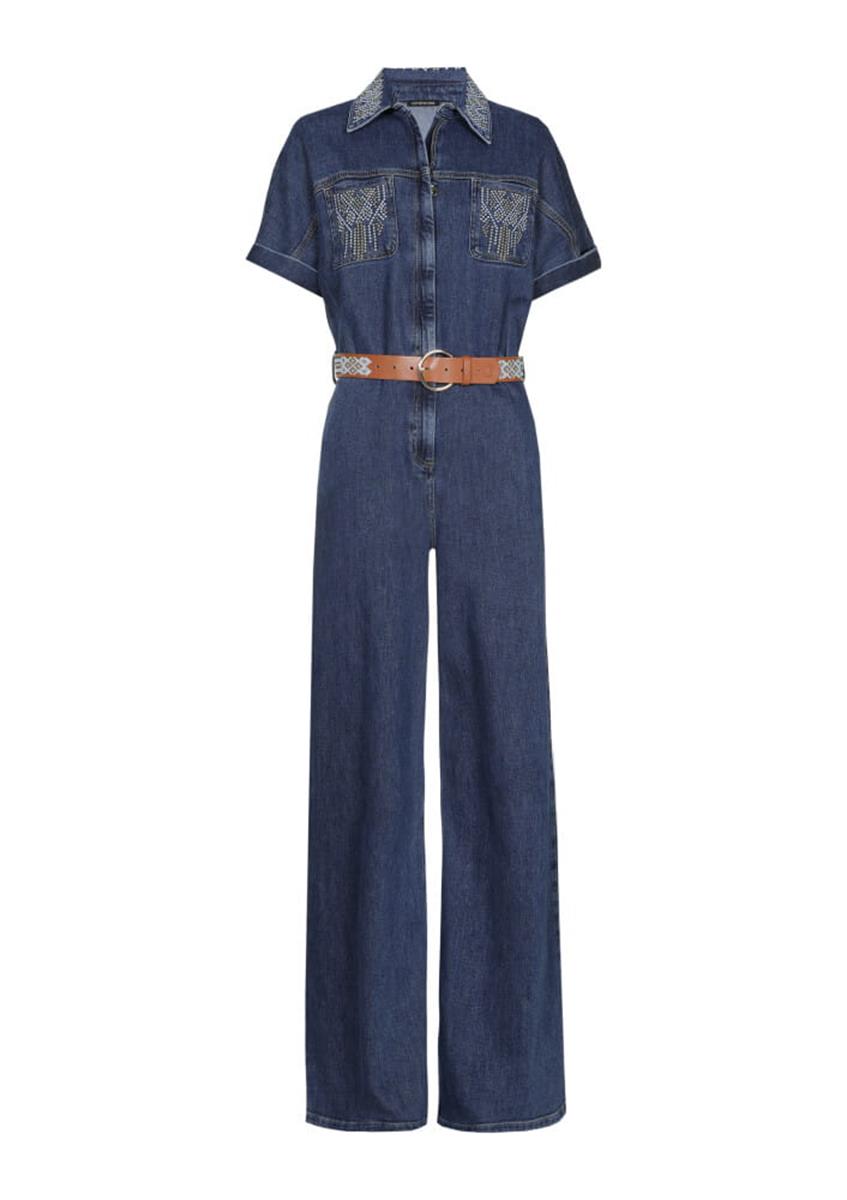 Caroline Biss Jumpsuit 1597 Blauw 2