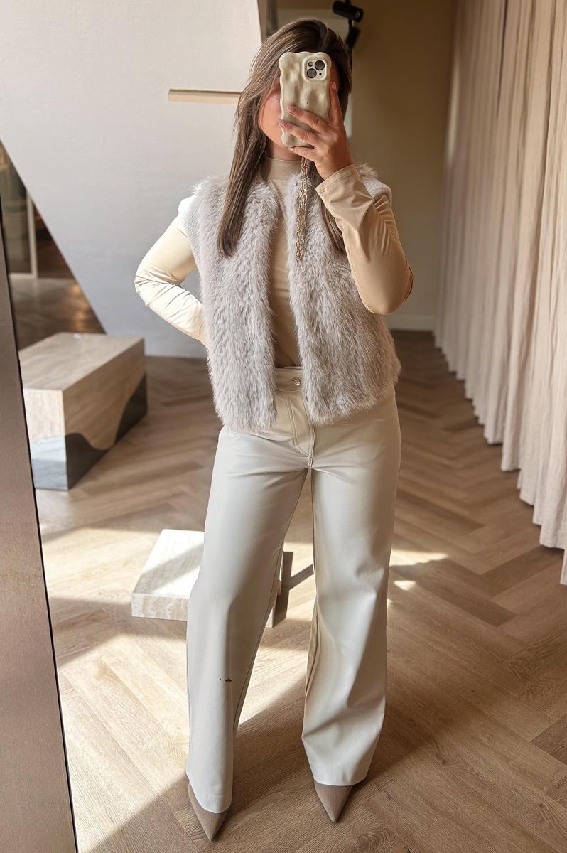 Rino & Pelle Gilet Alvita.7002514 Beige 4