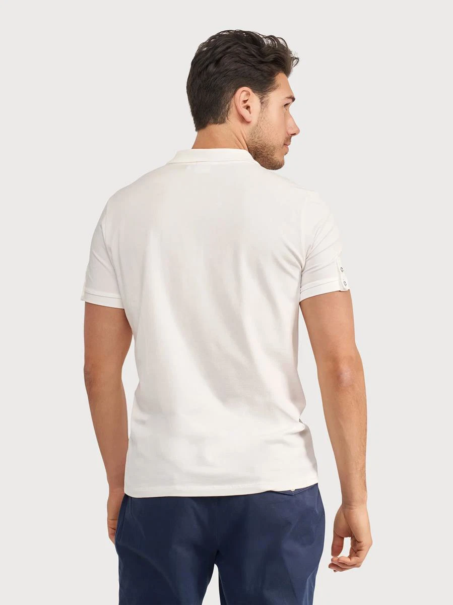 Blue Industry Polo KBIS26-M38 Off-White 3