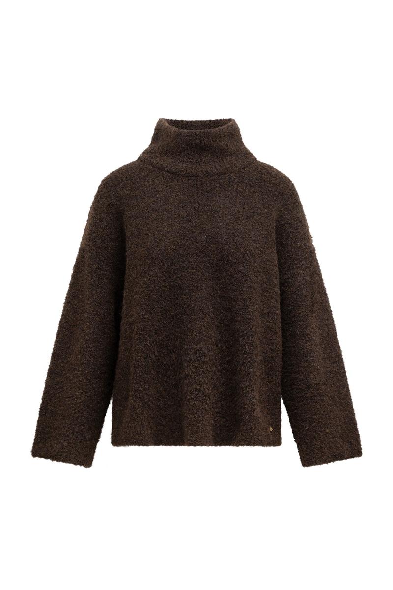 Label DOT Trui 2626006 Bruin 2