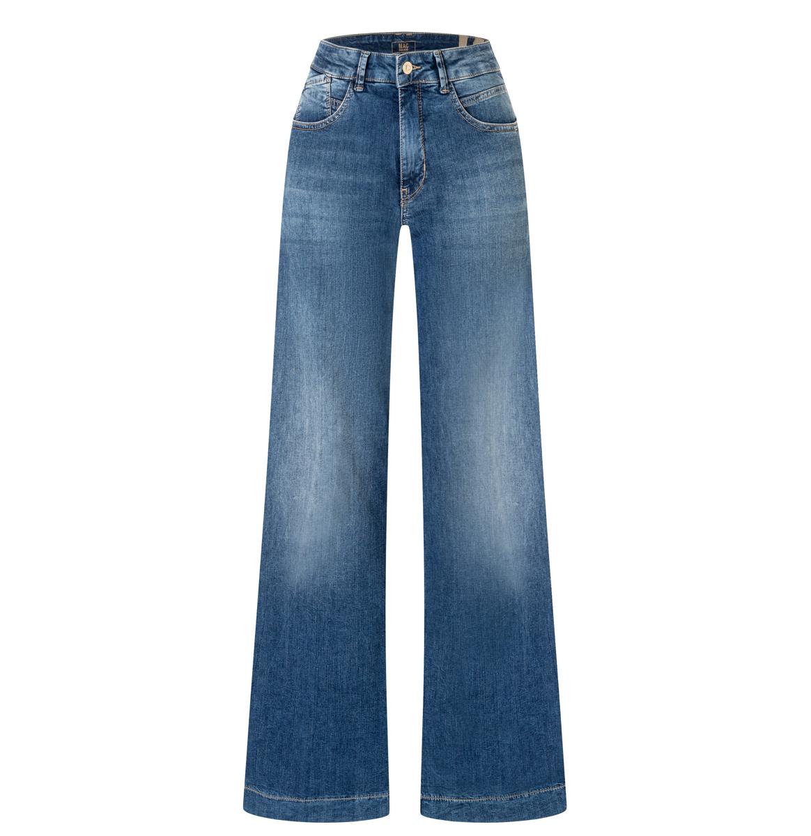 MAC Jeans Rich Palazzo 5233-90-0391L Blauw 2