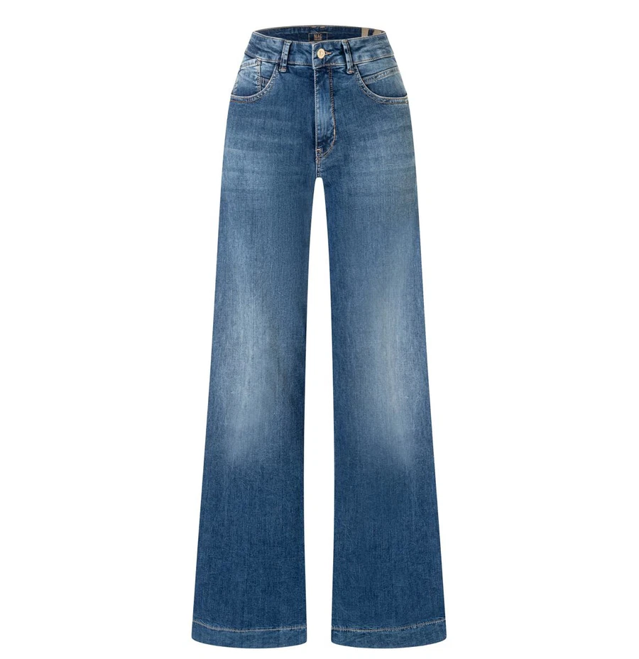 MAC Jeans Rich Palazzo 5233-90-0391L Blauw 2