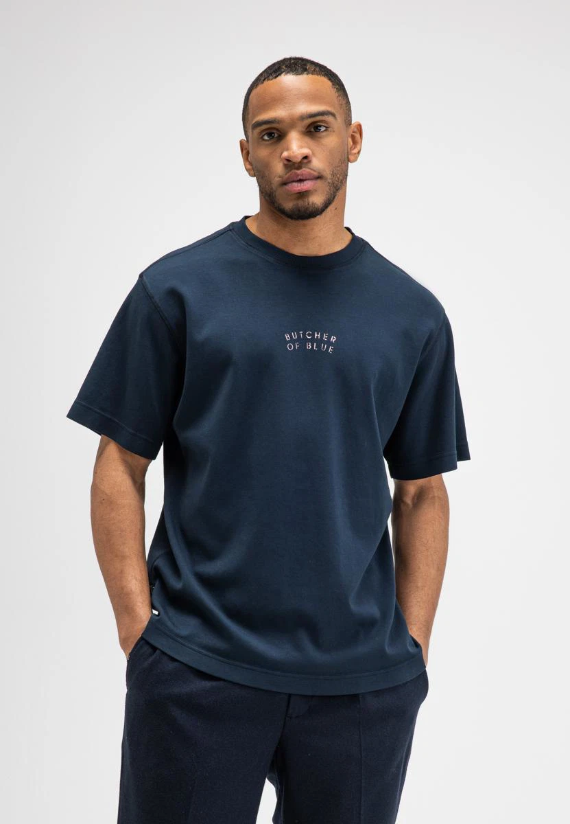 Butcher of Blue T-Shirt M2622023 Blauw 3