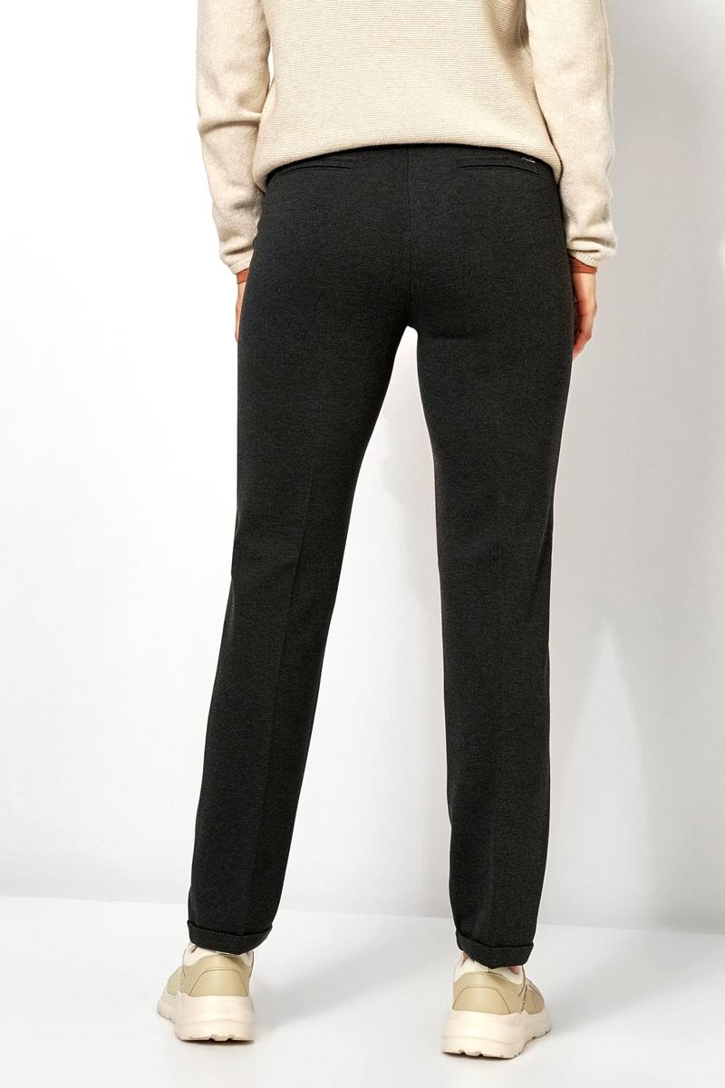 TONI TONI Pantalon Jolie Turn Up Grijs 4