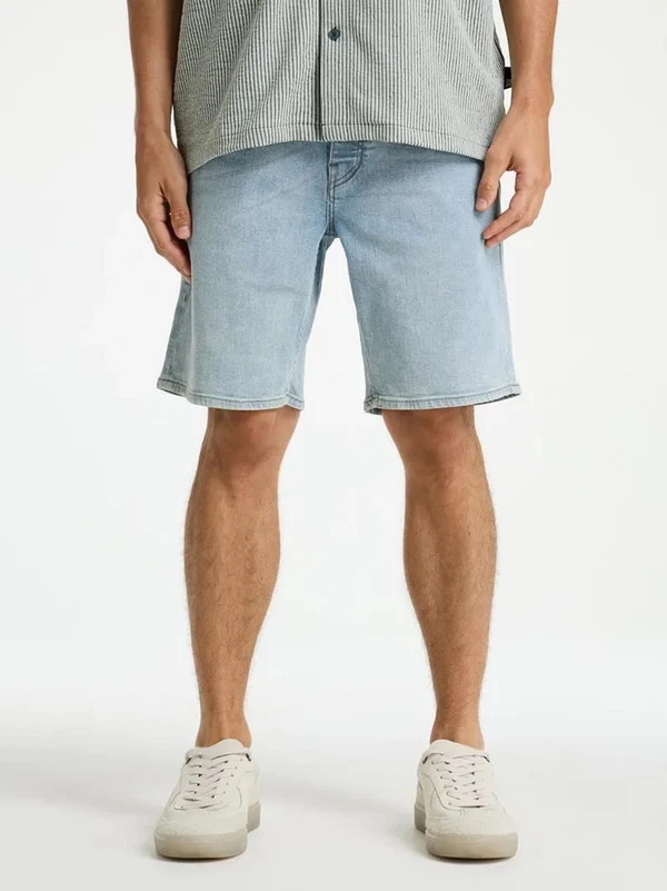 CHASIN Korte Broek Evan Blauw 1