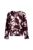 Studio Anneloes Blouse Paula flower top Paars 1