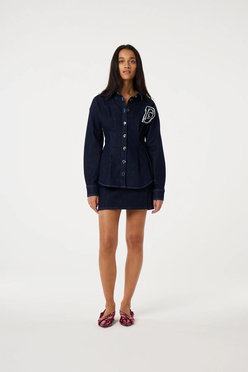 Fabienne Chapot Blouse Irina Blouse Blauw 1