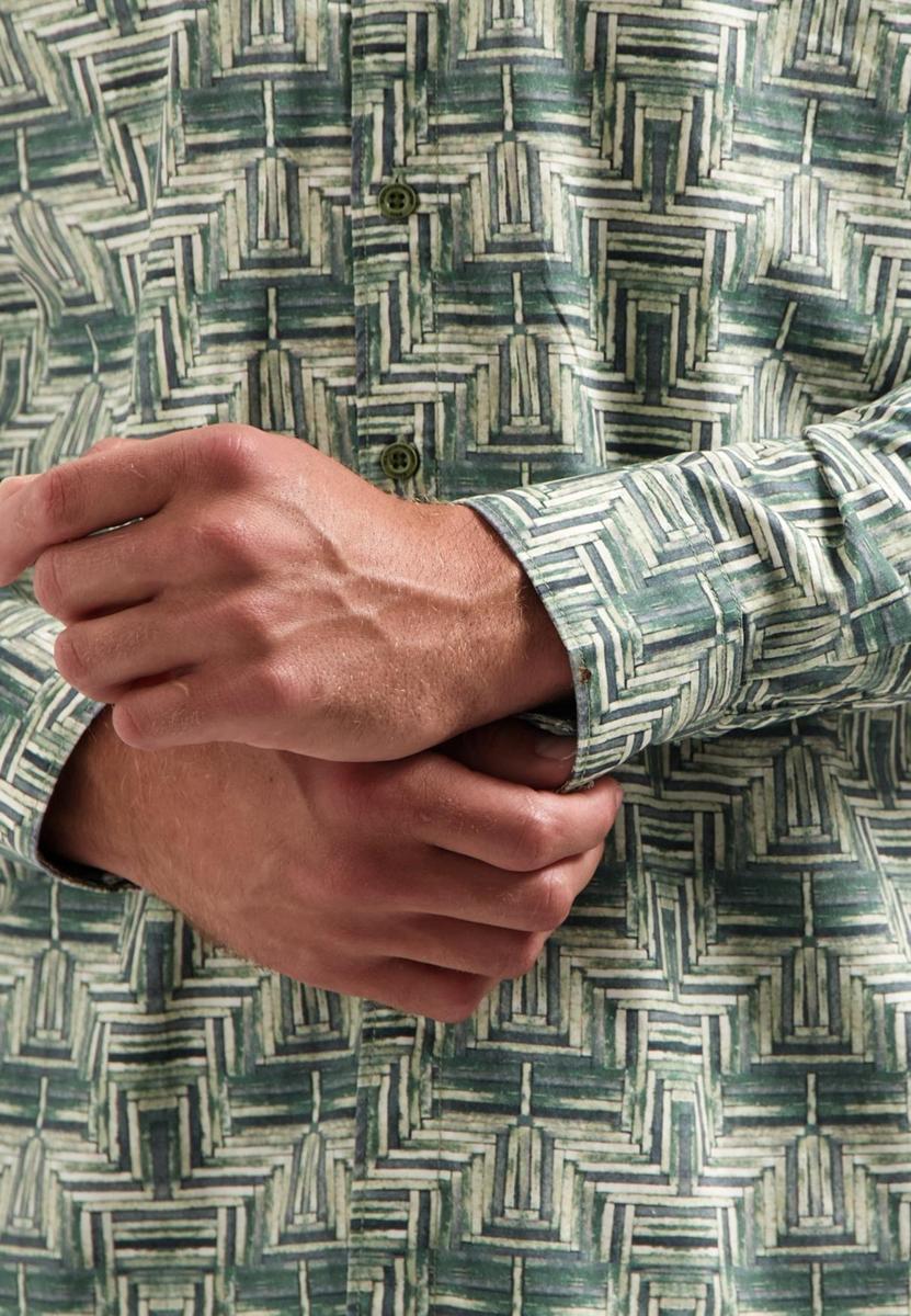 No Excess Overhemd 29450701 Groen 6